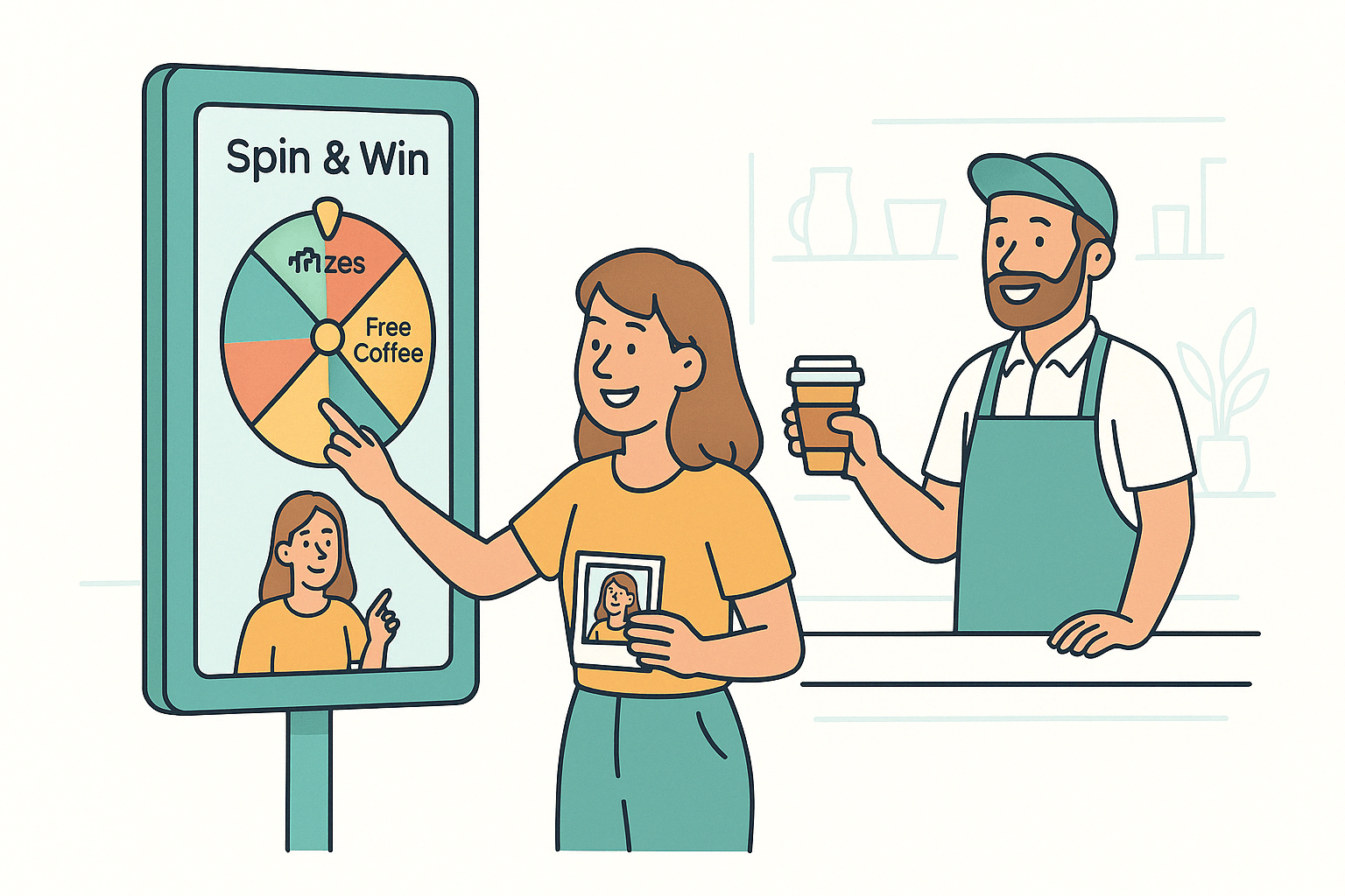 Spin & Win Oyunu ile Kahve Kazanma Deneyimi