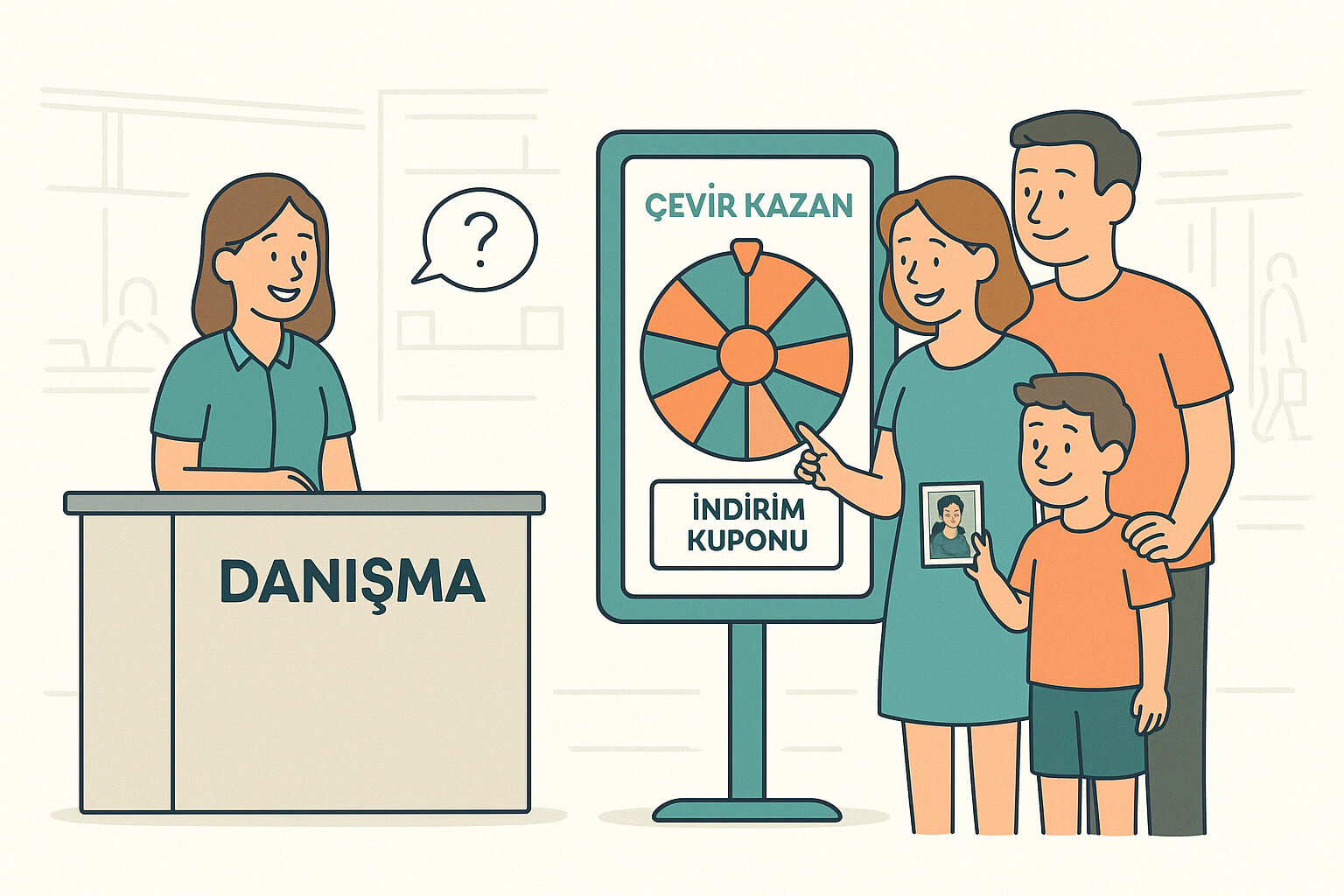 Çevir Kazan ile AVM Ziyaretçilerine Sürpriz İndirimler